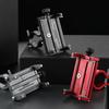 Bicycle Phone Holder Aluminum Alloy Adjustable 360 Handlebar Mount Anti Slip Stable Stand for Smartphone Cycling Road Use
