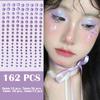 Acrylic Diamond Face & Eyebrow Stickers for Party Makeup and DIY.