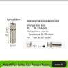 Quick-Connect Low-Pressure Atomizing Nozzle: Cooling, Humidification, Mist Dust Control, Outdoor Cooling, Aquaculture, Disinfection