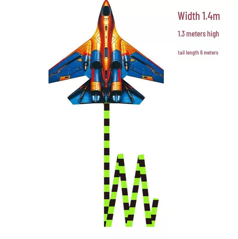 Children s Cartoon Fighter Jet Stealth Bomber Kite