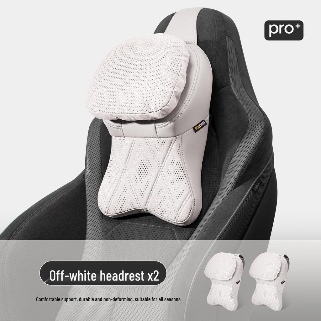 New Year Car Headrest: Aviation-Grade Neck Support Pillow & Memory Foam Backrest for Mercedes-Benz & BMW