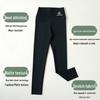 High Waist Comfortable Girls' Shark Print Barbie Pants - Elastic & Skin-Friendly Base Layer Wear