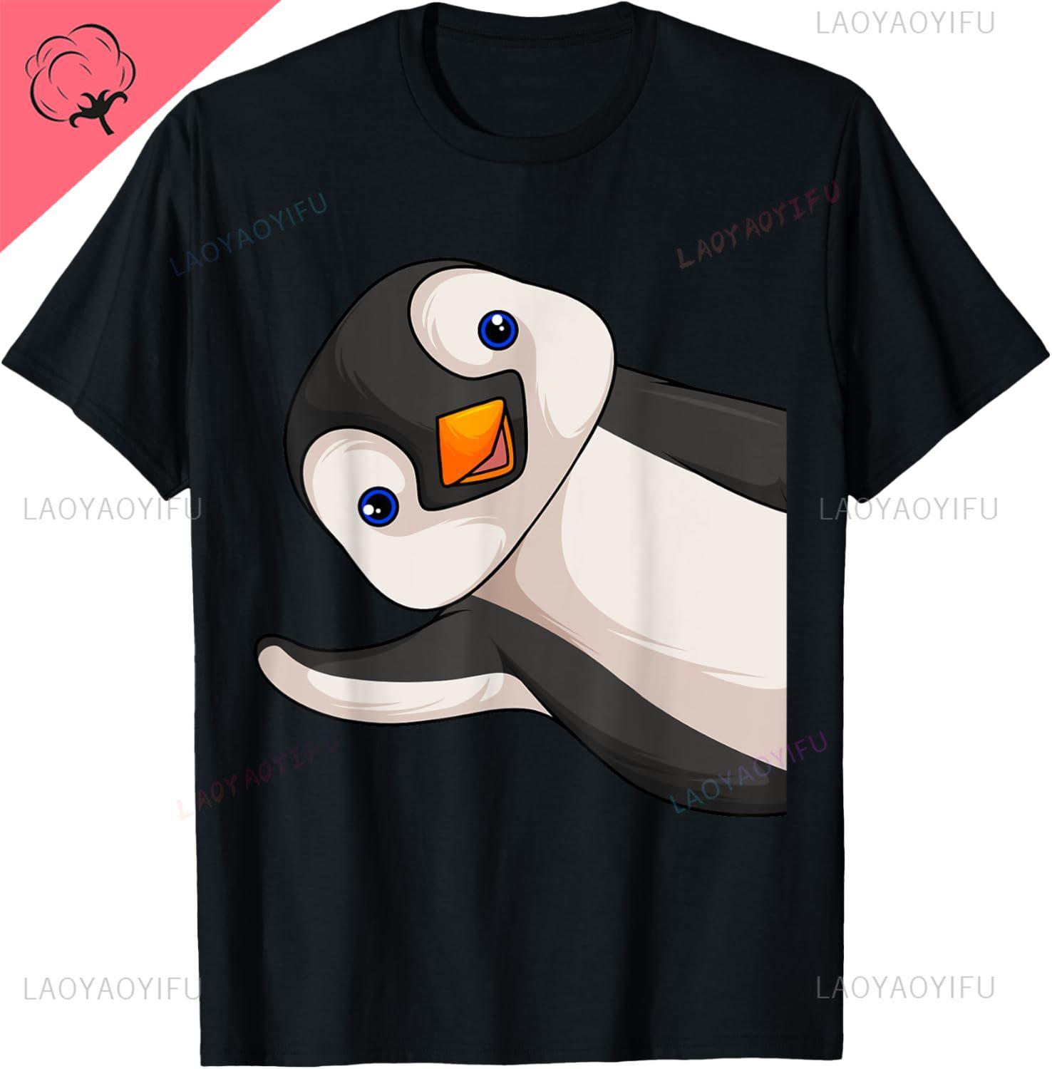 Penguin Lover Kids Boys Girl Women TShirt Cotton Harajuku Y2k Unisexs Clothing Custom Printed Graphic T Shirts Ropa Hombre S