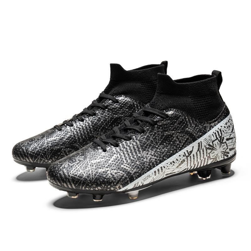 

Футбольне взуття 35-45унісекс Футбольне взуття Чоловічі Кросівки для тренувань з короткими шипами Дитячі Футбольні бутси Молодіжні Футбольні бутси 45 чорний