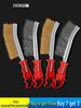 Industrial Stainless Steel and Copper Wire Brush for BBQ Grill Cleaning and Rust Removal