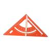 Aluminum Alloy Multi Angle Measuring Tool Engraved Scale Carpenter Square Protractor  Woodworking