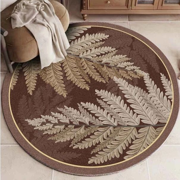 

Круглый ковер, прикроватный ковер для спальни, коврик для журнального столика в гостиной и простой в уходе ковер для стула в комнате diameter 80cm