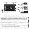For 5.8GHz 2.5W 48CH VTX Video Transmitter Cooling Fan Housing for FPV Long Ranged Fixed-wing Drones