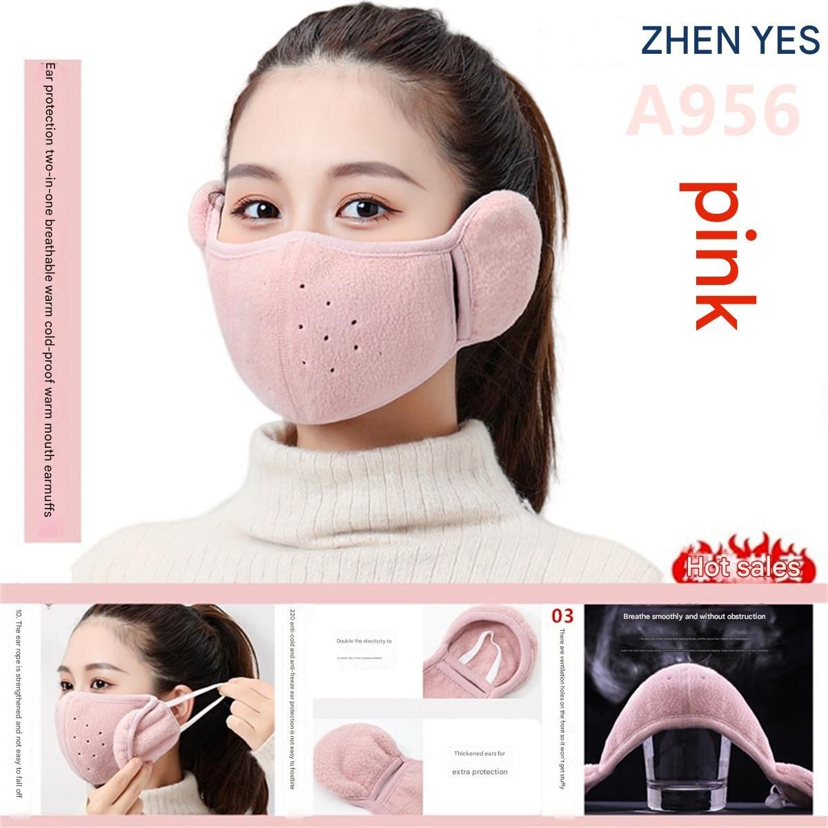 

Warm masks for men and women in autumn and winter, breathable, thickened, cold-proof and windproof earmuffs, winter earmuffs, cy