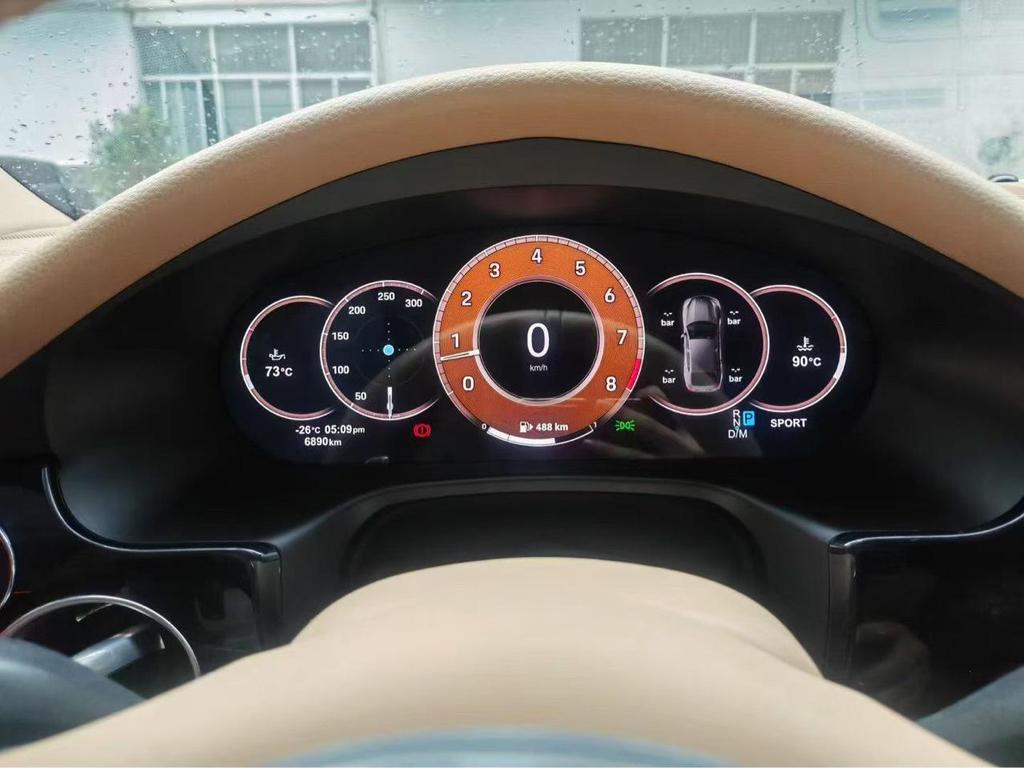 Porsche Panamera Digital Instrument Cluster, Exclusively for Cross-Border Use