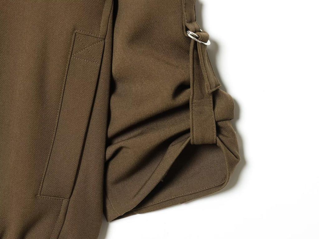 Spring 2026 European & American Style Rolled-up Sleeve Bomber Jacket