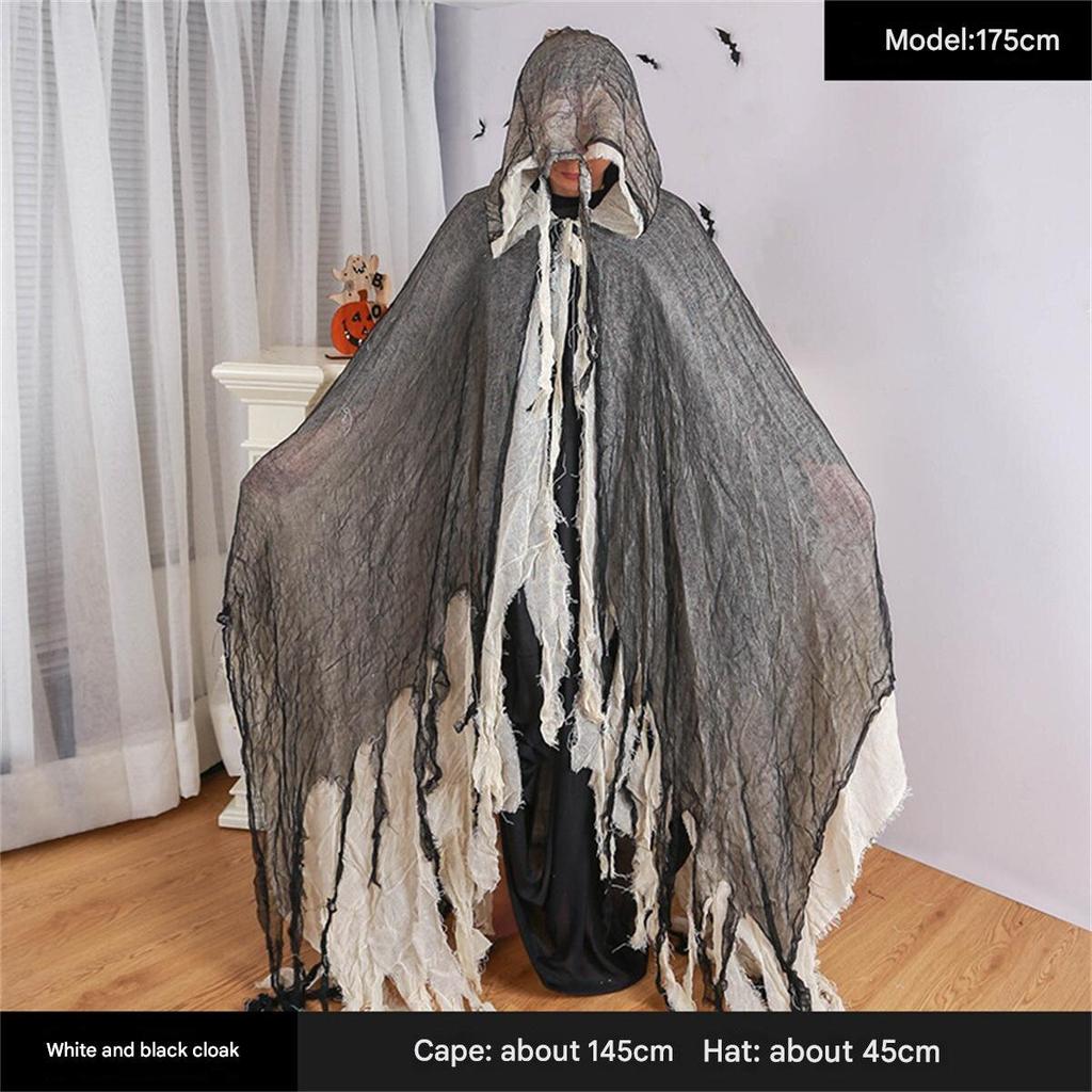 Halloween Rag Cape Red Cape Death Cosplay Costume Weapon Party Dress Up Halloween Props