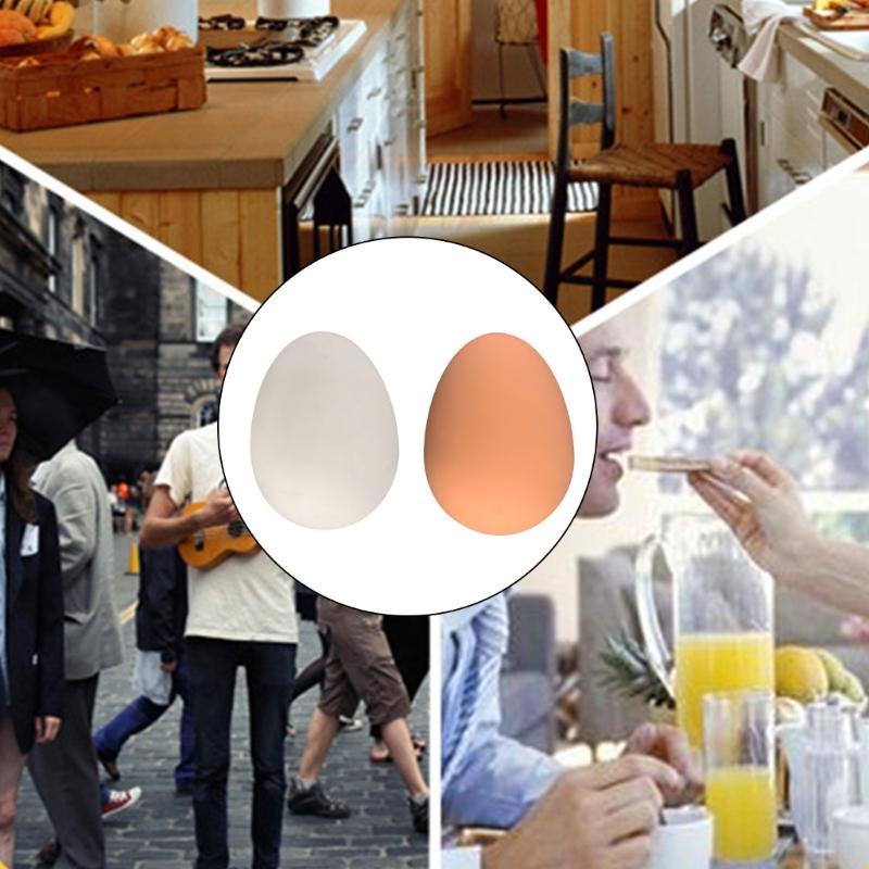 Realistic Shock Resistant Fake Eggs Novelty Gag Gift Safe Props for Magicians Performers