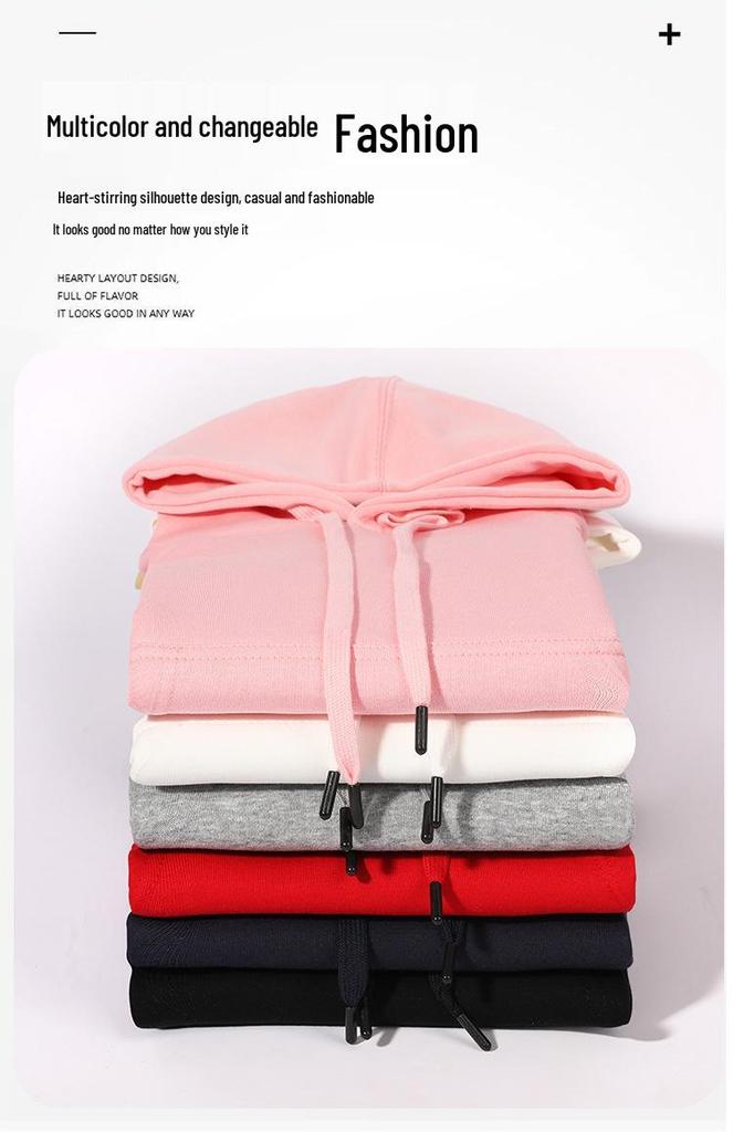 2025 Kids' Cotton Hooded Sweatshirt - Spring/Autumn Style, Loose Fit, Soft and Fashionable for Small/Medium Children