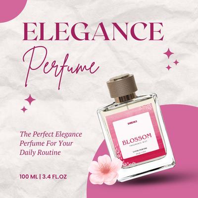 Blossoam Süßlich duftendes Unisex-Parfüm 100ml | Langanhaltender Blumenduft mit Neroli & Orangenblüte,