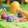 Kinder Maulwurfjagdspielzeug mit Hammer Cartoon Haifisch Hase Druckknopf Spielkonsole Kleinkinder Jungen Mädchen Pädagogisches Druckknopfspielzeug