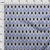 oneOone Tessuto Cotone Elasticizzato Stampa Geometrica Ikat Tessuto BTY Larghezza 40 Pollici