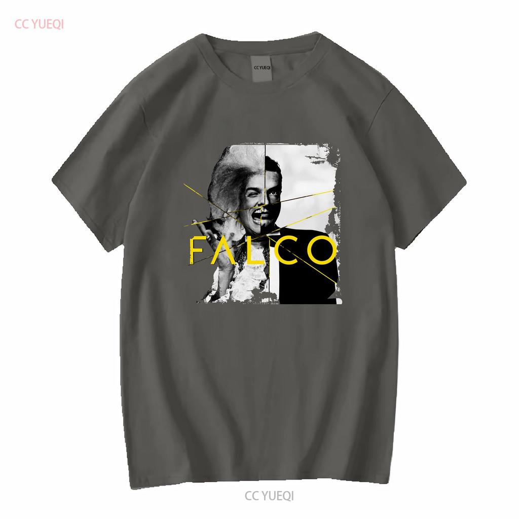Falco Fun Saying T Shirt Size S 5XL vintage Washed Unisex Top For Everyday Wear Breathable streetwear Versatile Slightly