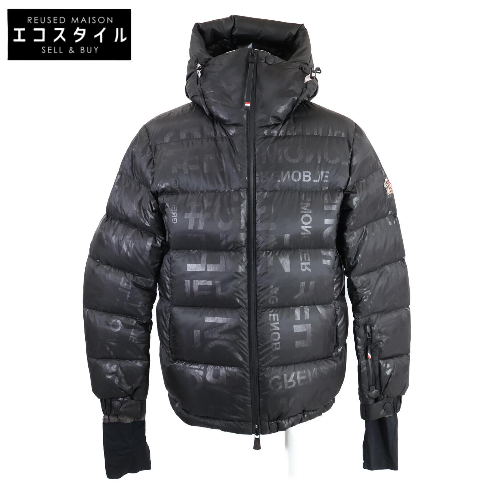 

MONCLER GRENOBLE Grenoble [Good condition/Domestic regular/23 year old] ISORNO hoodie down Jacket 2 blackUsed