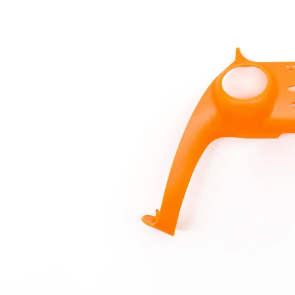 Matte Glossy Decorative Trim Shell Stick Trim for PS5 BDM010-050 Controller Modification Orange Matte
