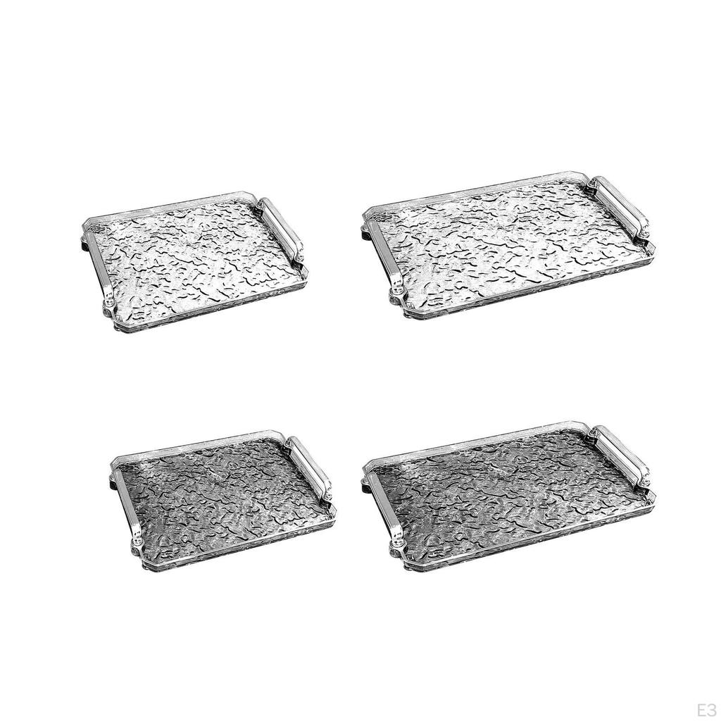 Elegant Rectangular Tray for Home Organization And Entertaining