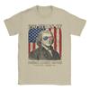 250 Years of Freedom Liberty History Thomas Jefferson Retro TShirt Summer Hippie T Shirts Men Cotton Crewneck Oversize Top Tees