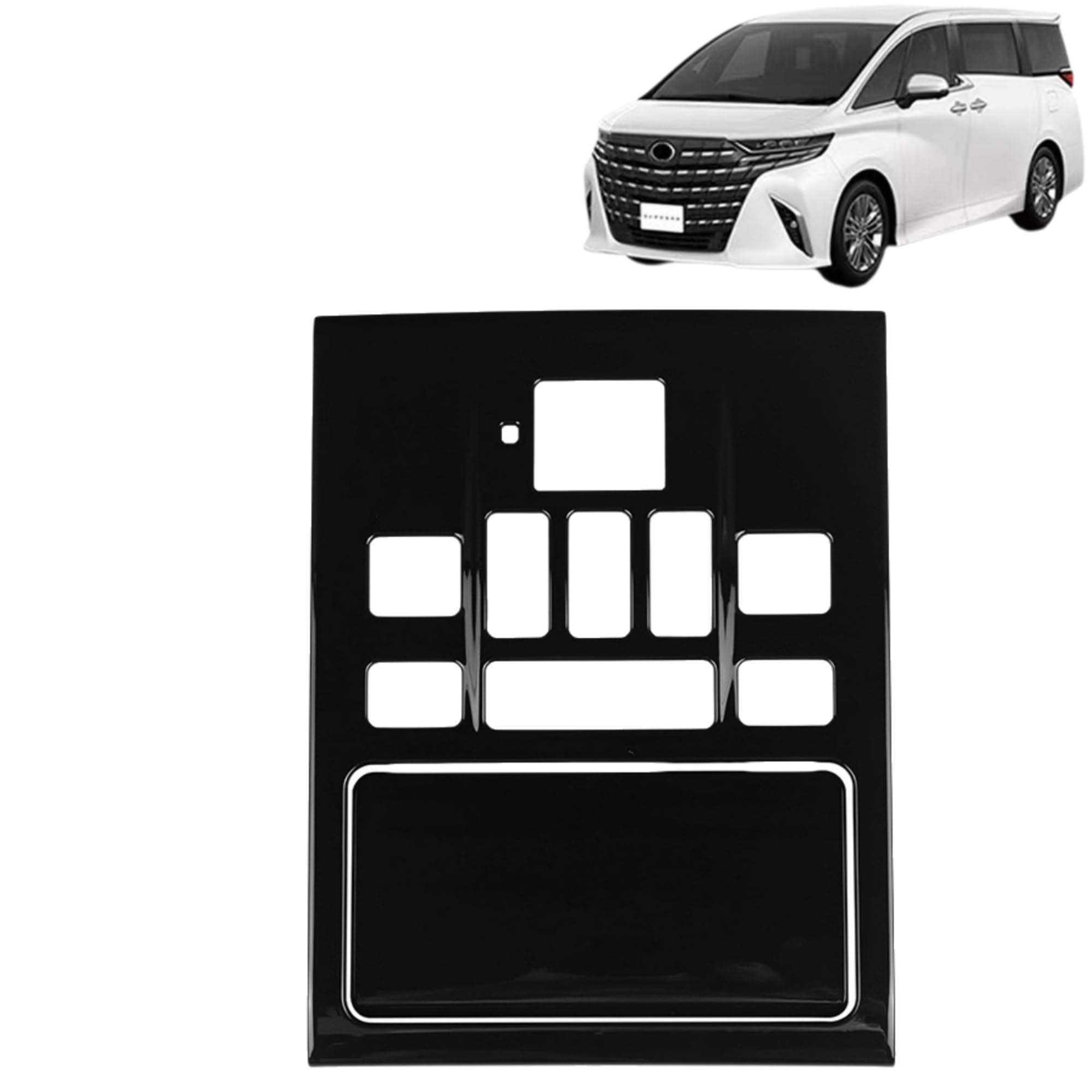 

DodoxDIY Compatible New Alphard 40 Series Vellfire 40 Series Custom Accessory Parts Dedicated Car B чёрный