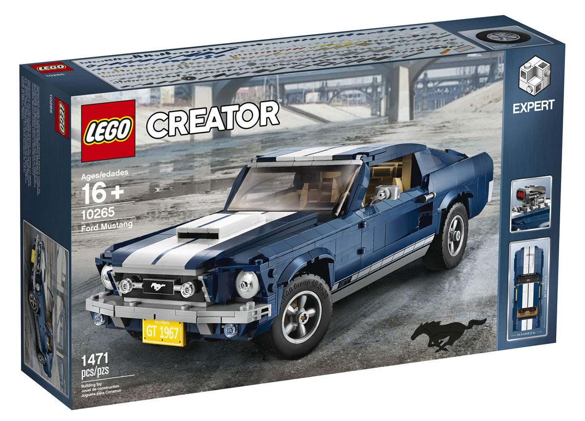 

Модель LEGO Creator Expert 10265: Ford Mustang 1967 GT Фастбэк