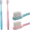 DI QIU REN Extra Soft Toothbrush for Sensitive Gums, Manual Toothbrush with 8 Tubes of 10000 Soft Floss Bristle for Gum Care, Protect Fragile Gums Goo