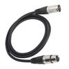 1m/3.3ft Microphone Cable 3Pin XLR Male to 3Pin XLR Female Male to Female Cable  for Speakers