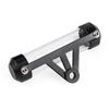 Universal Motorcycle Motorbike Secure Tax Disc Tube Cylindrical Holder Frame Waterproof Black