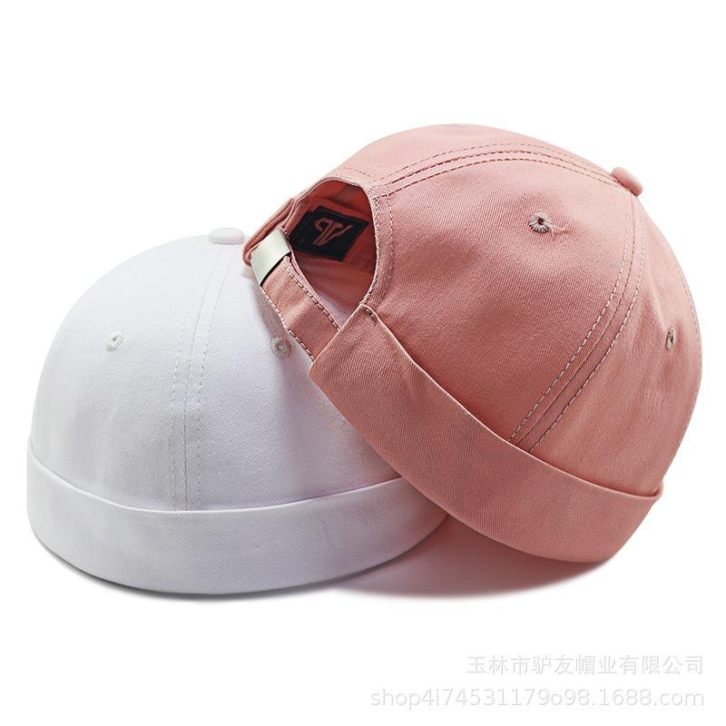 Large Hat, Men's and Women's Melon Fur Hat, Large Head Circumference, Large Size, Spring and Autumn Naked Yuppie Beanie