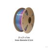 1,75 mm PLA-Filament für 3D-Drucker, 1 kg Spule, universeller mehrfarbiger Hochgeschwindigkeitsdruck