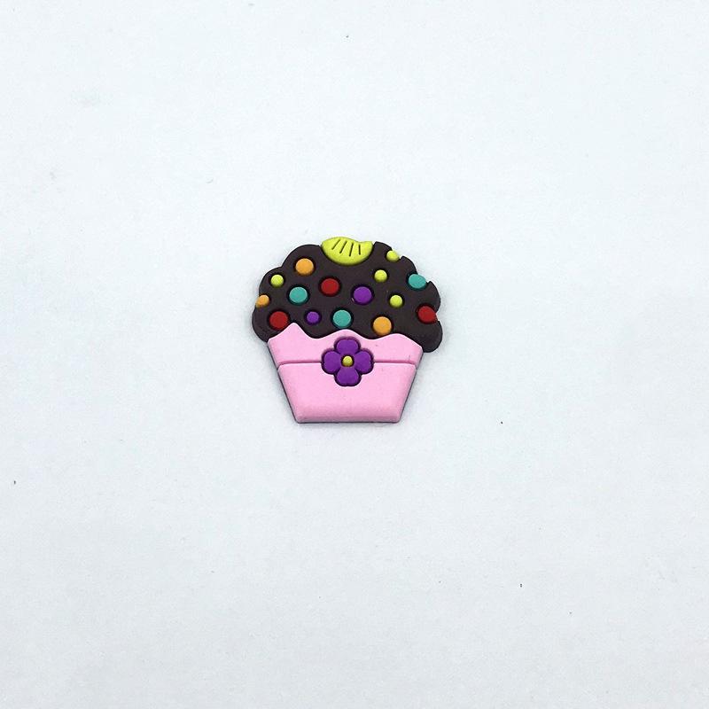Cartoon Ice Cream Keychain, Phone Case, Hair and Shoe Accessories, DIY Buckles, and Storage Box