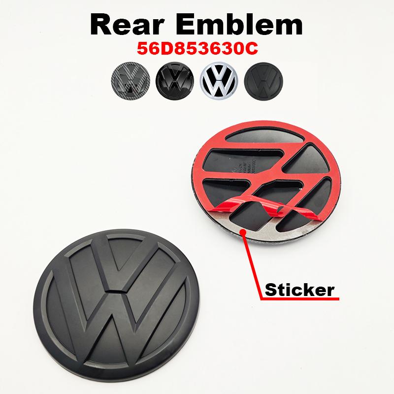 W125VW Car Logo Emblem Hood Front Rear Tail Mark Rear Badge 3G0853601B Replacement Accessories For Volkswagen Passat B8 2016-2018