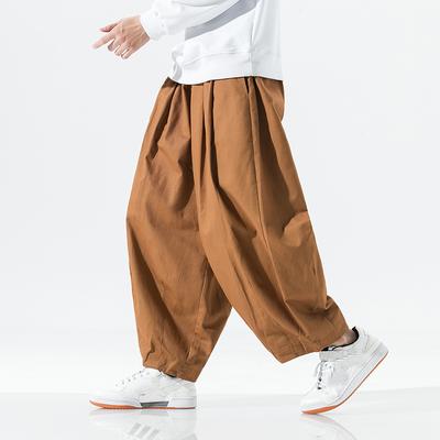 Wide Leg Pants Men Trousers Loose Casual Baggy Jogging Sweatpants Male Vintage Cargo Pants Oversized 5XL