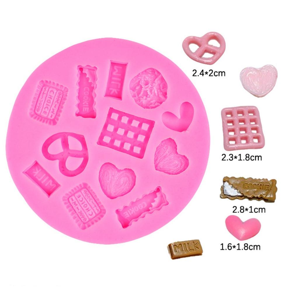 Cartoon Ice Cream Candy Candy Cake Silicone Mold DIY Handmade Chocolate Handmade Cake Dessert Decoration Baking Tools New