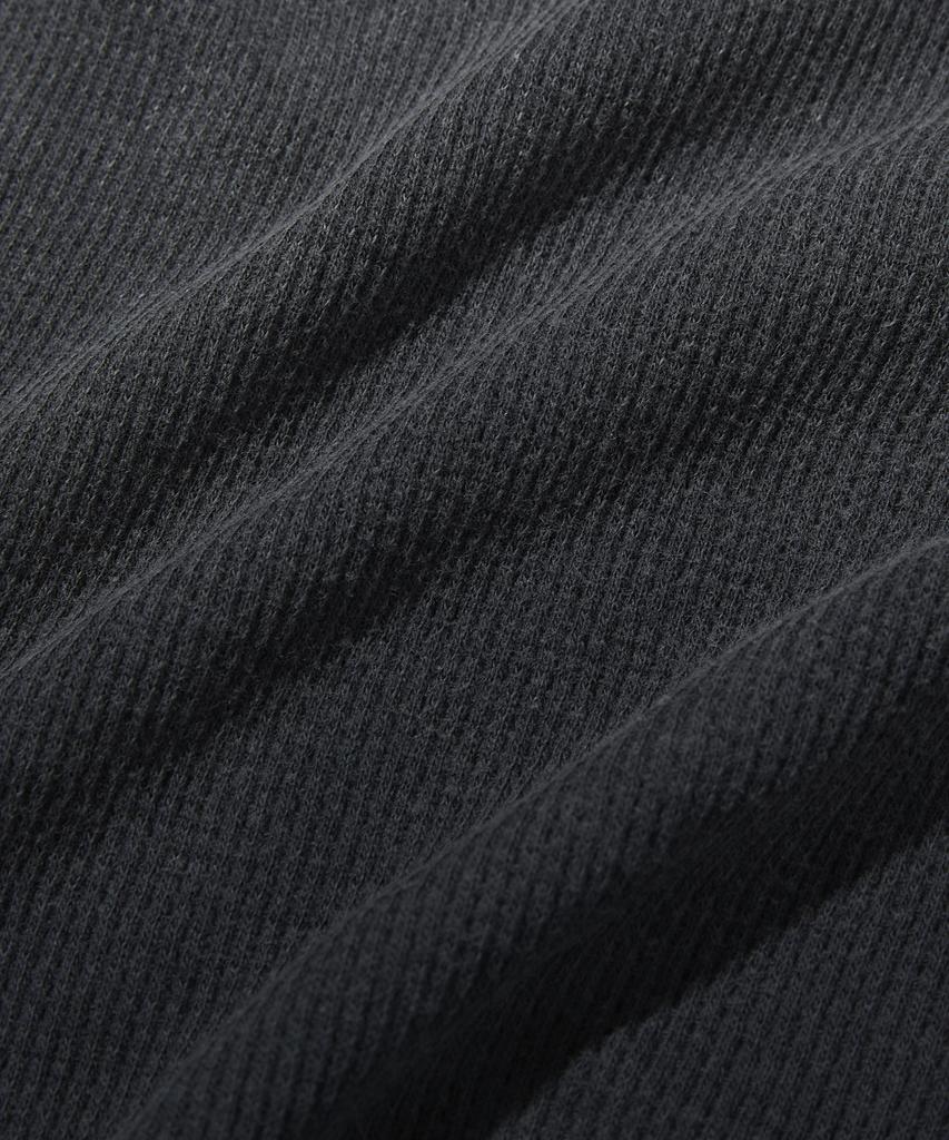 Seuweideu Washed Thermal Logo Tee [Black]