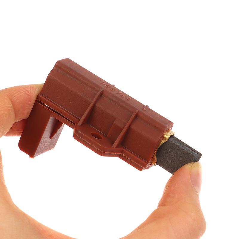 1/2Pcs Washing Machine Motor Carbon Brush And Holder Brushes Coal Electric Motors For Ariston Indesit Welling