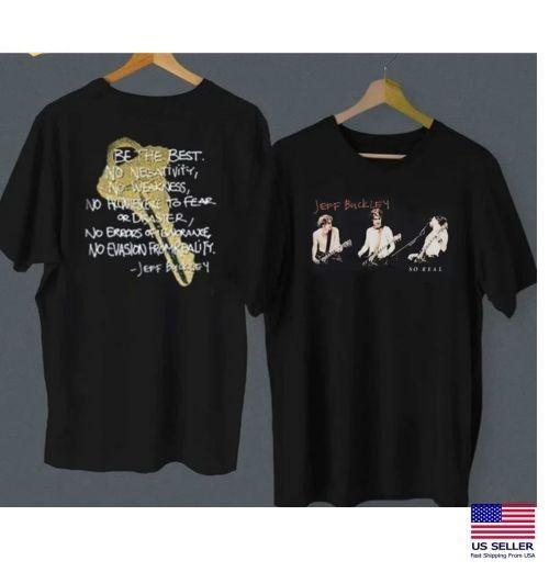 1994 Jeff Buckley So Real 2 SidePrinted Tshirt Unisex T-Shirt L