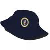 Donald Trump Presidential Seal Logo Bucket Hats Beach Hatwear Merchandise Fisherman Cap for Outdoor Ispoti Cap Lightweight