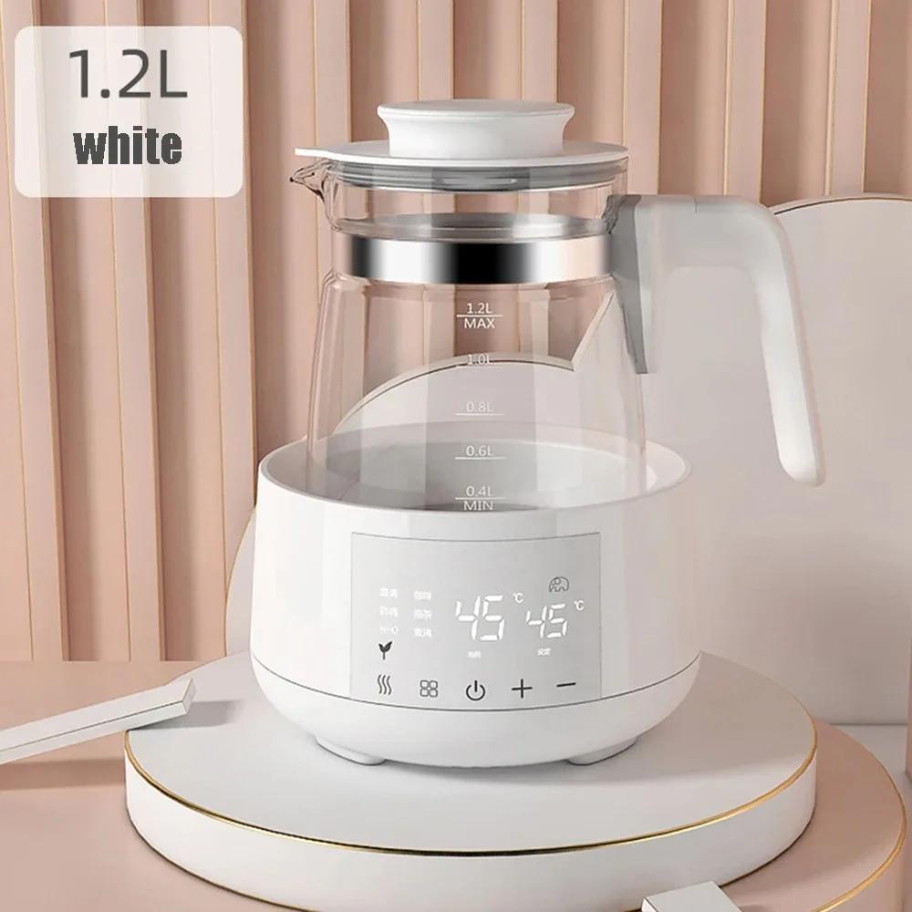 1.2L Electric Water Kettle Infant Thermostatic Milk Regulator Baby Kettle Keep Warm 24 Hours Smart Insulation Pot Milk Warmer