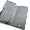 LOUIS VUITTON Longwallet Epi leather portefeuille brazza M60622 purse Noir Black Used