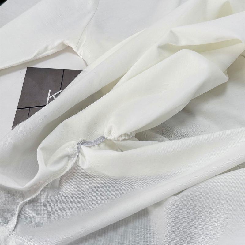 MC25 Slimming Crew Neck Tencel Merino Wool Long Sleeve Top