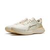 New LiNing Cloud Shield Cushioned Slip Resistant Low Top Casual Running Shoes Women's Greige AGLU244-3