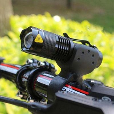 7W Fietslamp Q5 3 Modi LED Fiets Voorlamp Zaklamp Waterdicht IPX6 Zoom Zaklamp Aluminiumlegering Fietsaccessoires