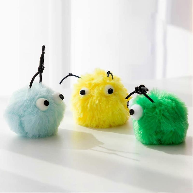 Dog Chew Toys Plush: 3PCS Stuffed Pet Interactive Toys Puppy Plush Toy Biteproof Boredom Relief Cat Play Toy - -