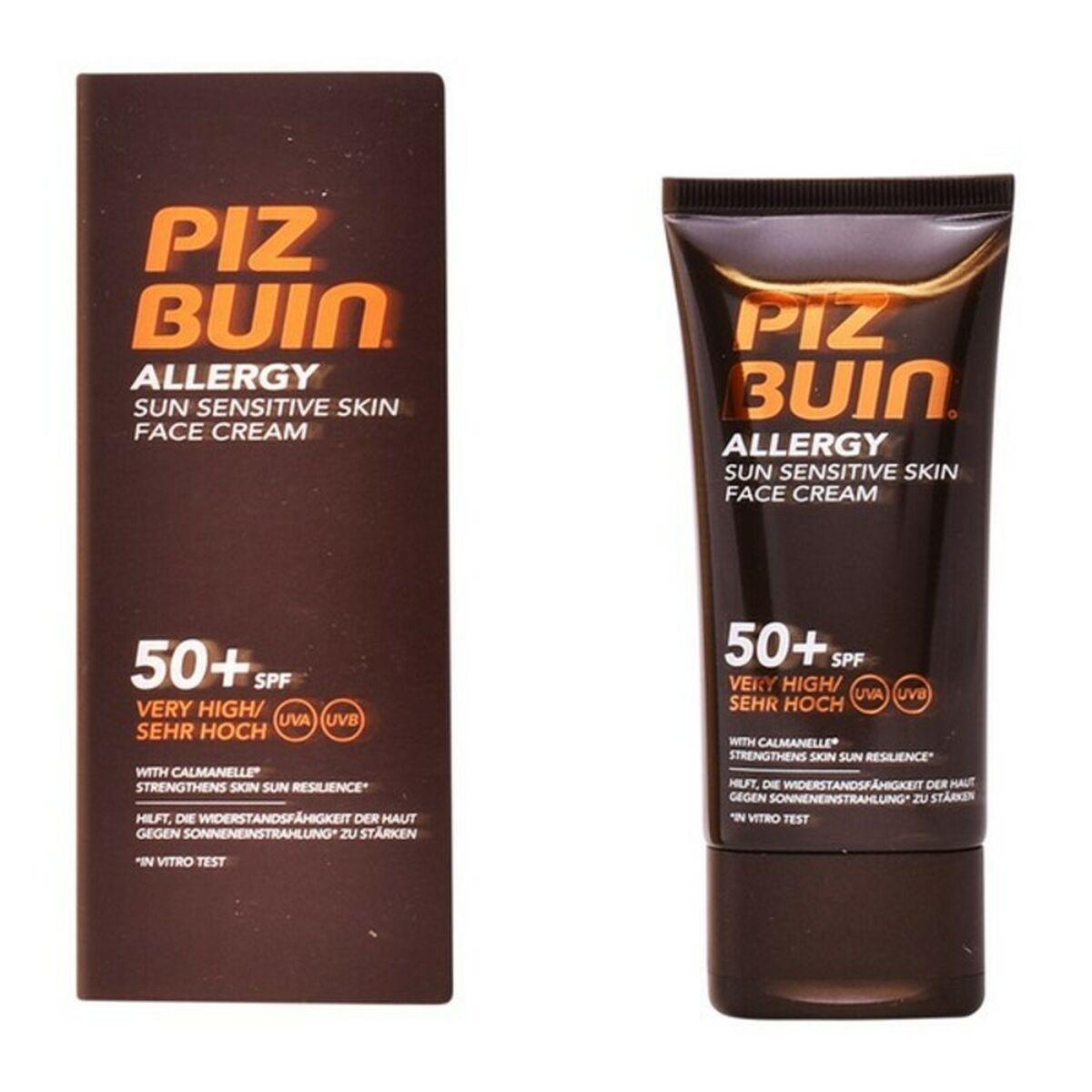 

Солнцезащитный крем для лица Allergy Piz Buin Spf 50 (50 мл) (Унисекс) (50 мл)