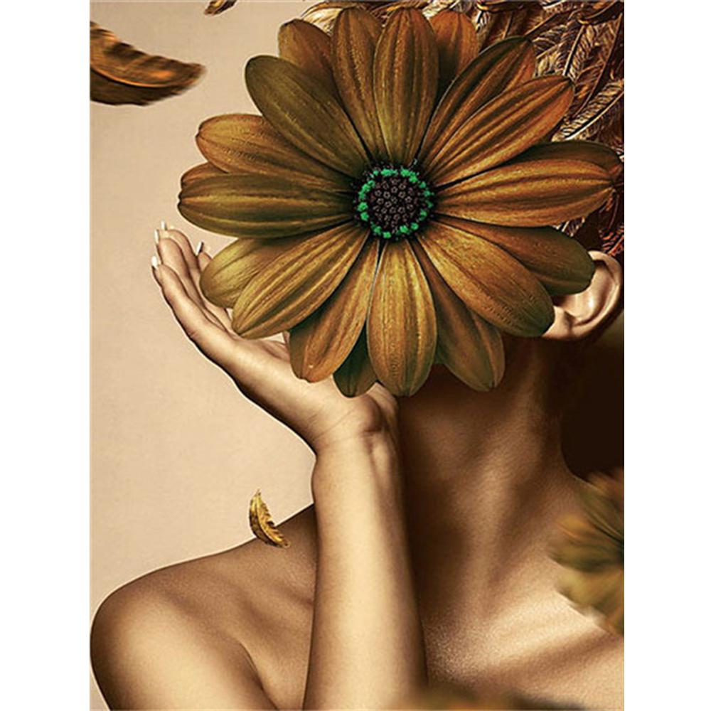 Volle quadratische/runde Diamantmalerei Porträt Frau Strasssteine ​​5D DIY Diamantstickerei Verkauf Schmetterling Mosaik Dekor