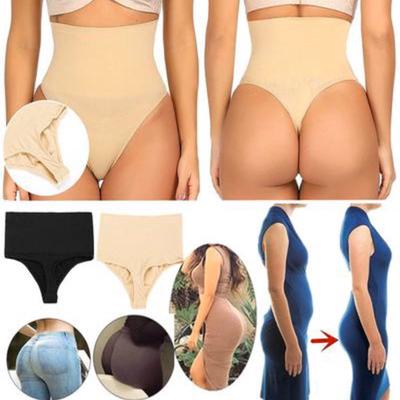 High Waist Butt Lifter Shaper Thong Slimming Underwear Tummy Control Panties Waist Trainer Shapewear Seamless Briefs